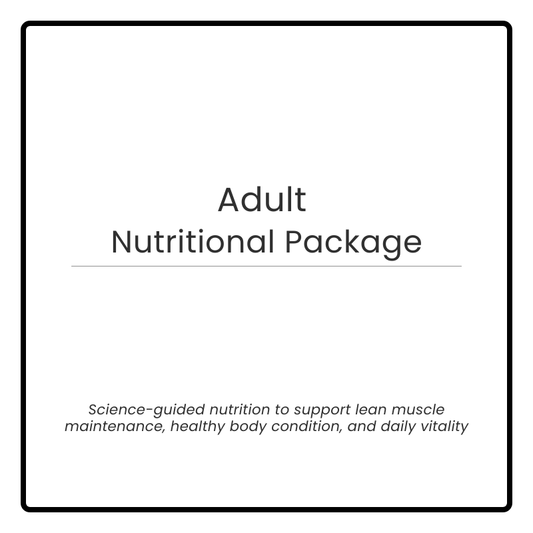 Adult Life Stage Nutritional Package / 30 Day