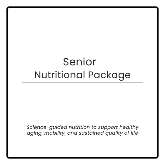 Senior Life Stage Nutritional Package/ 30 Day
